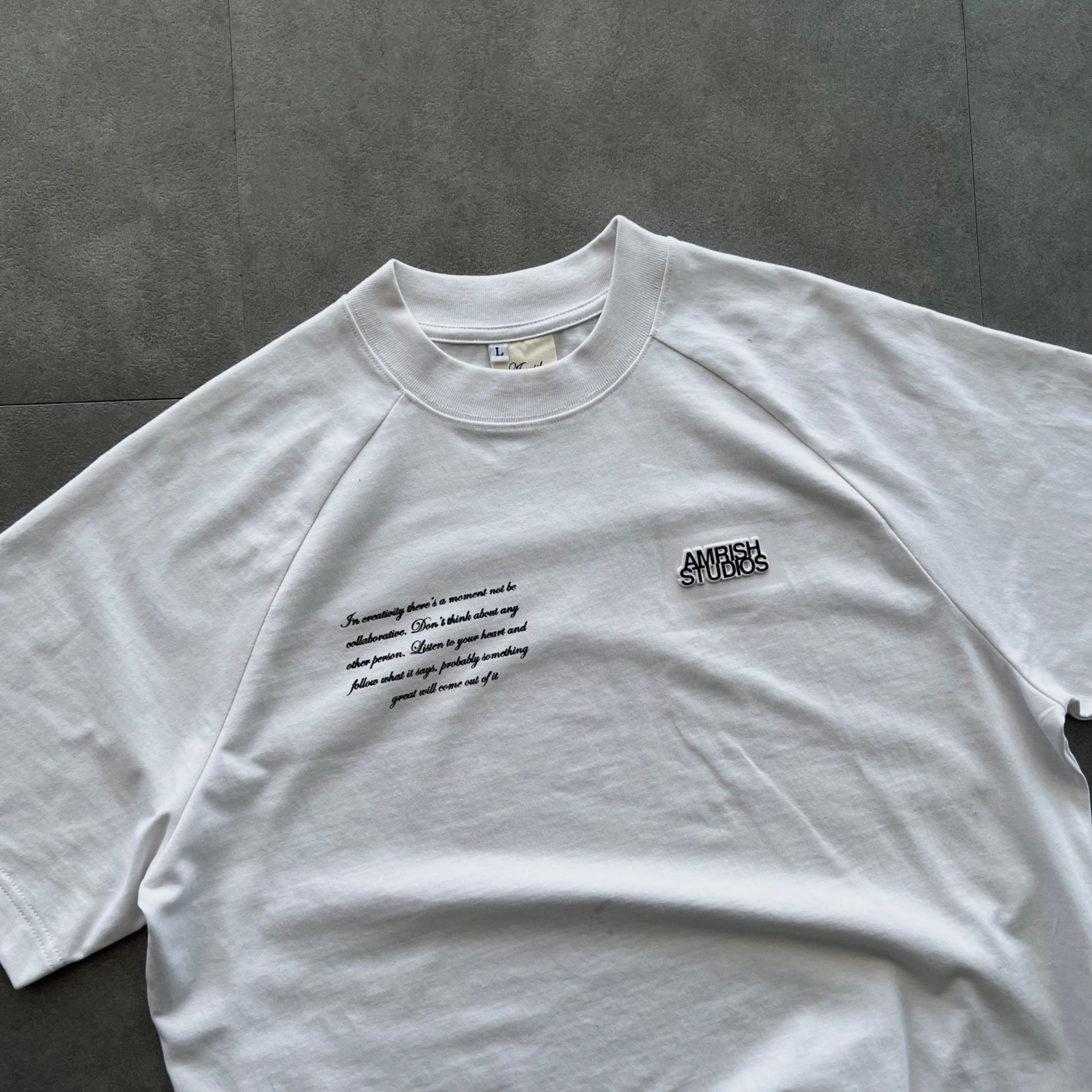 MOODBOARD Boxy Raglan TShirt - White