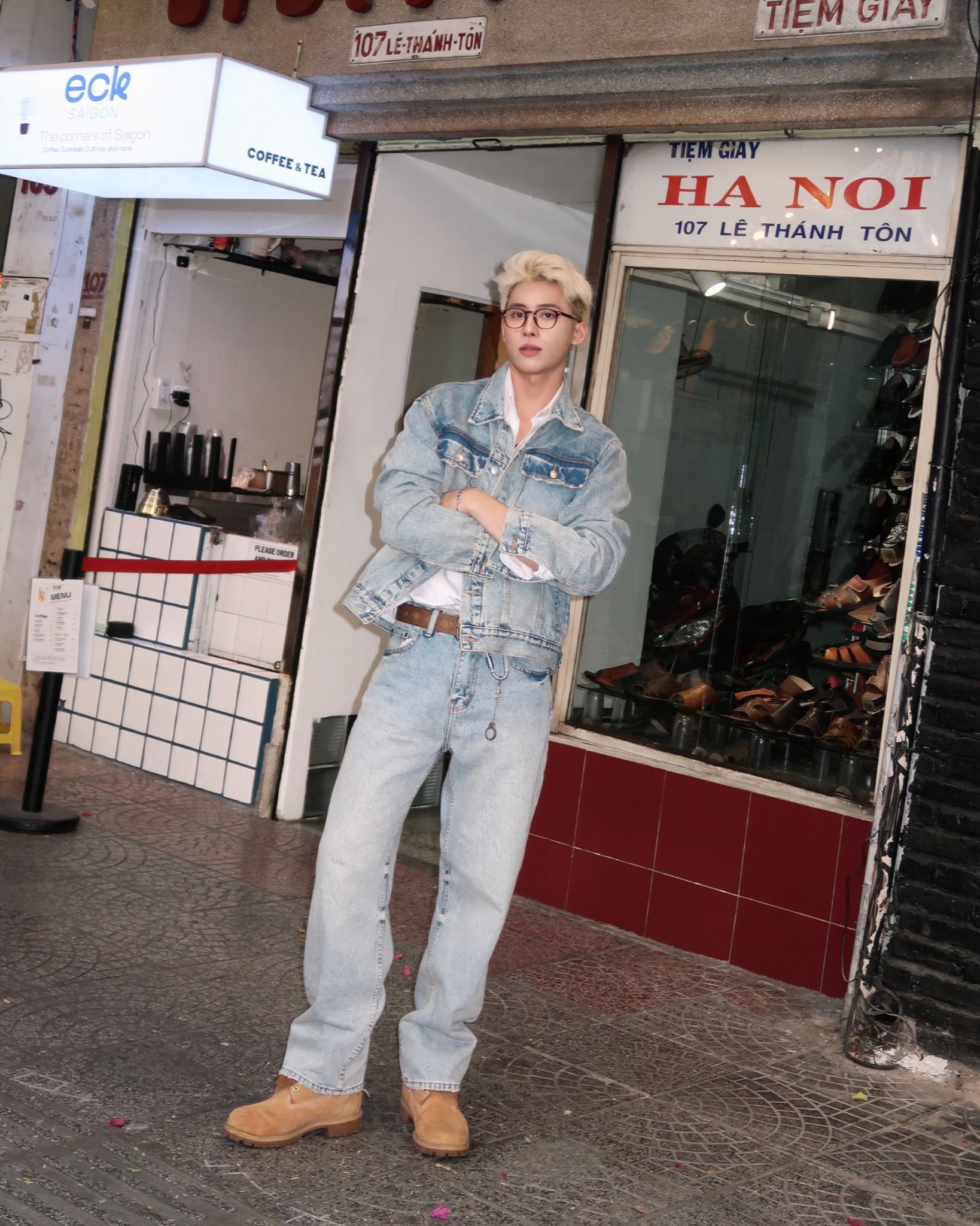 Regular Denim Jacket - Core Blue