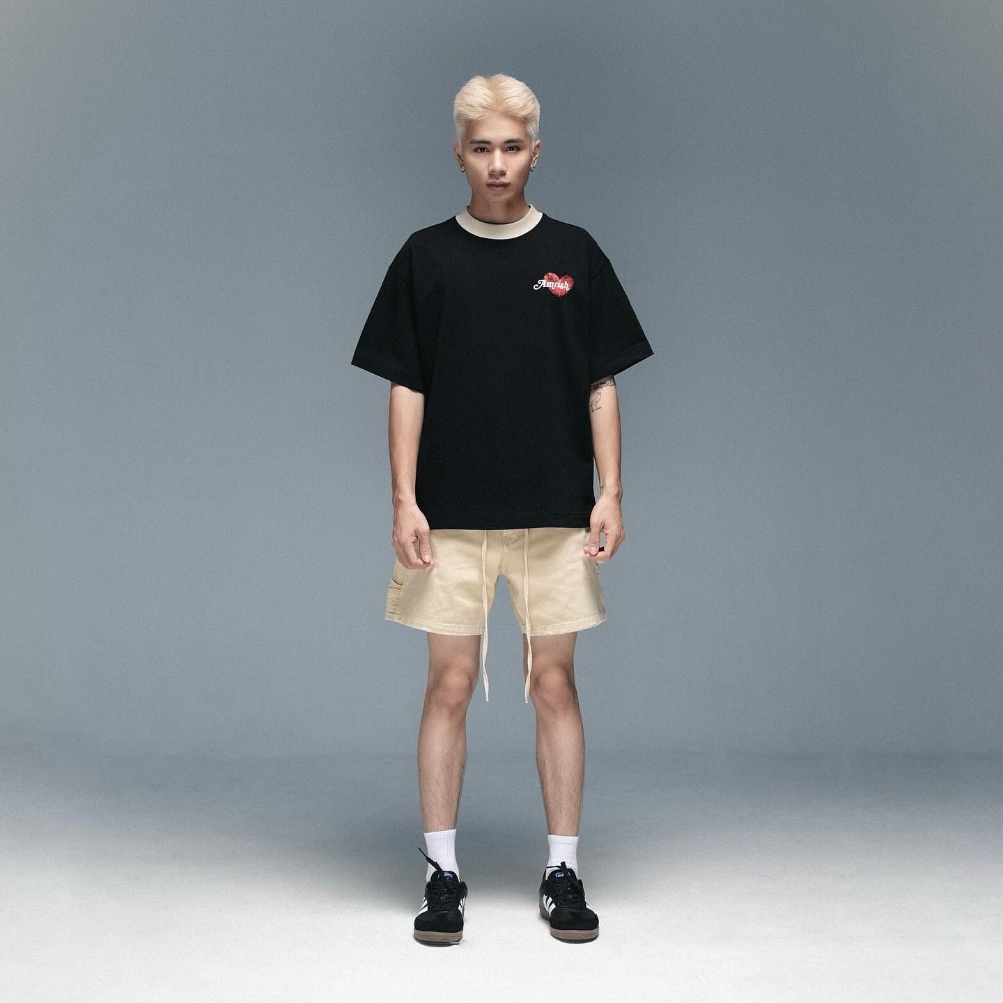 Love Heart TShirt - Black