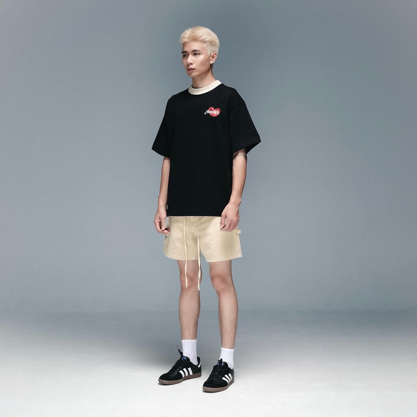 Love Heart TShirt - Black