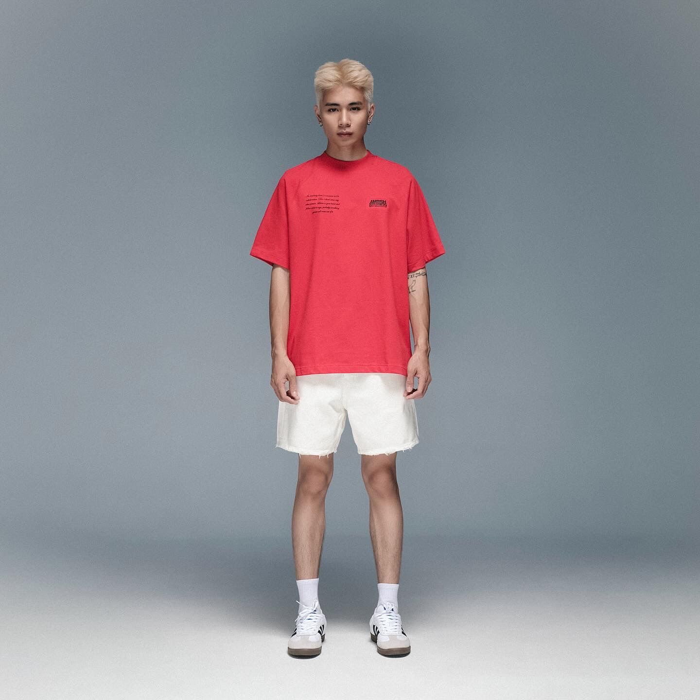 MOODBOARD Boxy Raglan TShirt - Red