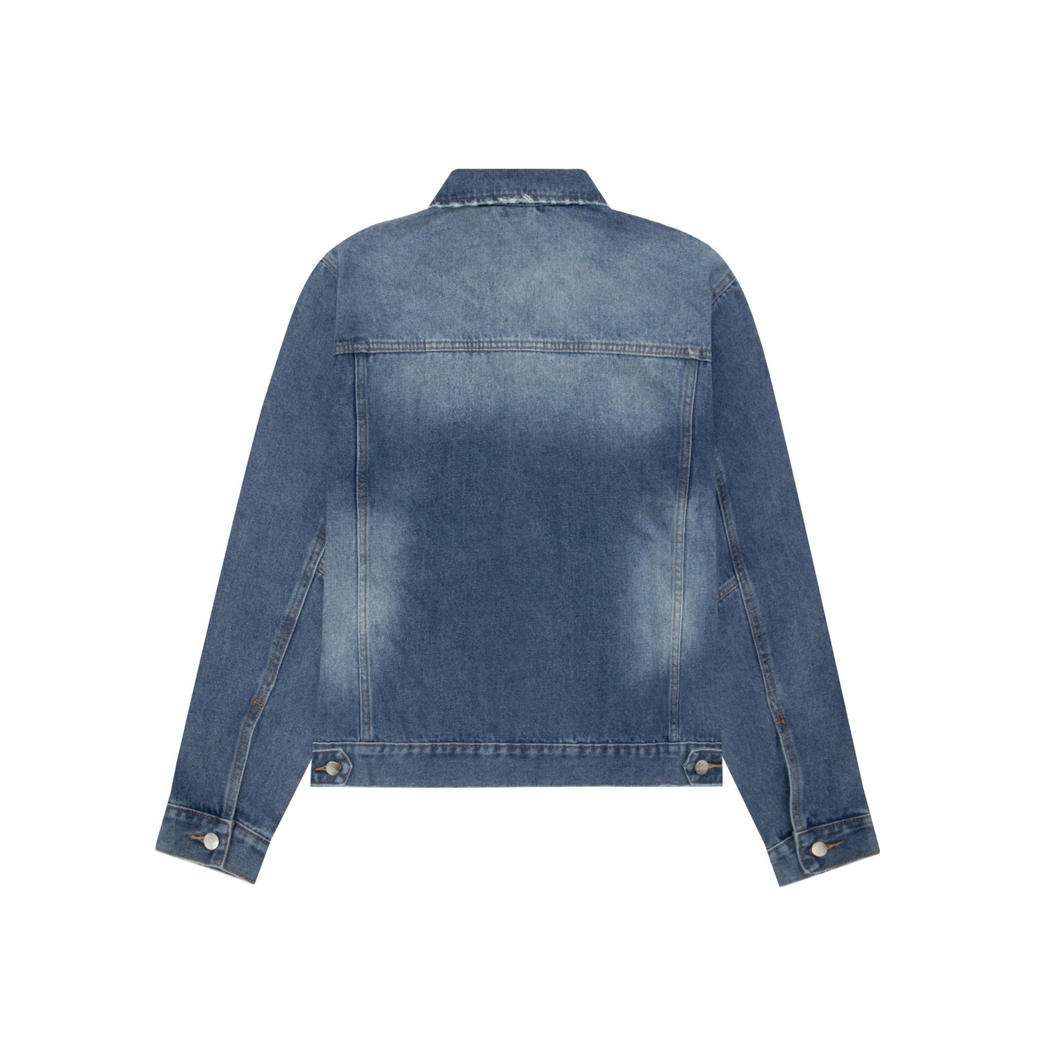 Regular Denim Jacket - Sky Blue