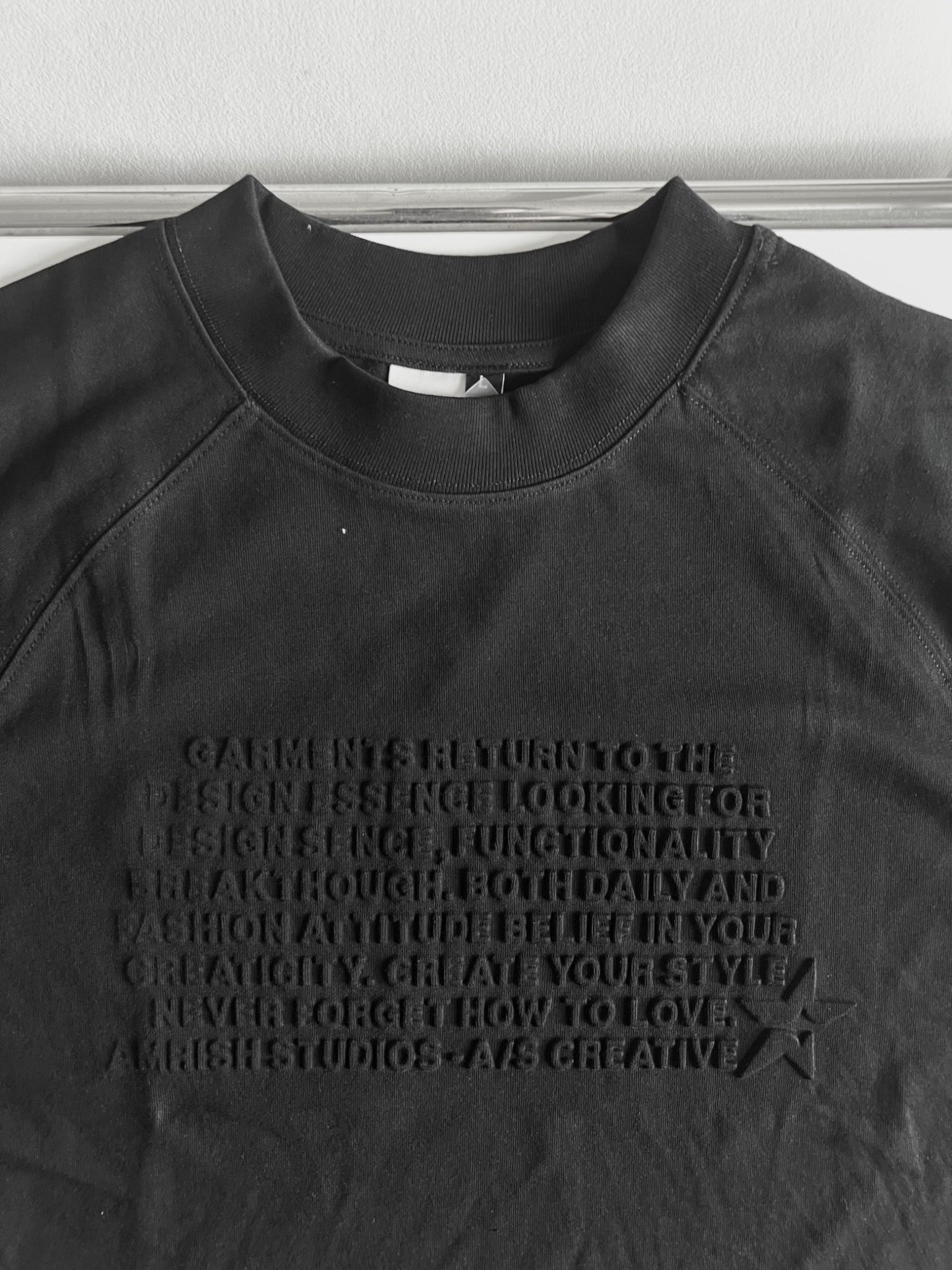 A/S Creative Raglan TShirt - Black