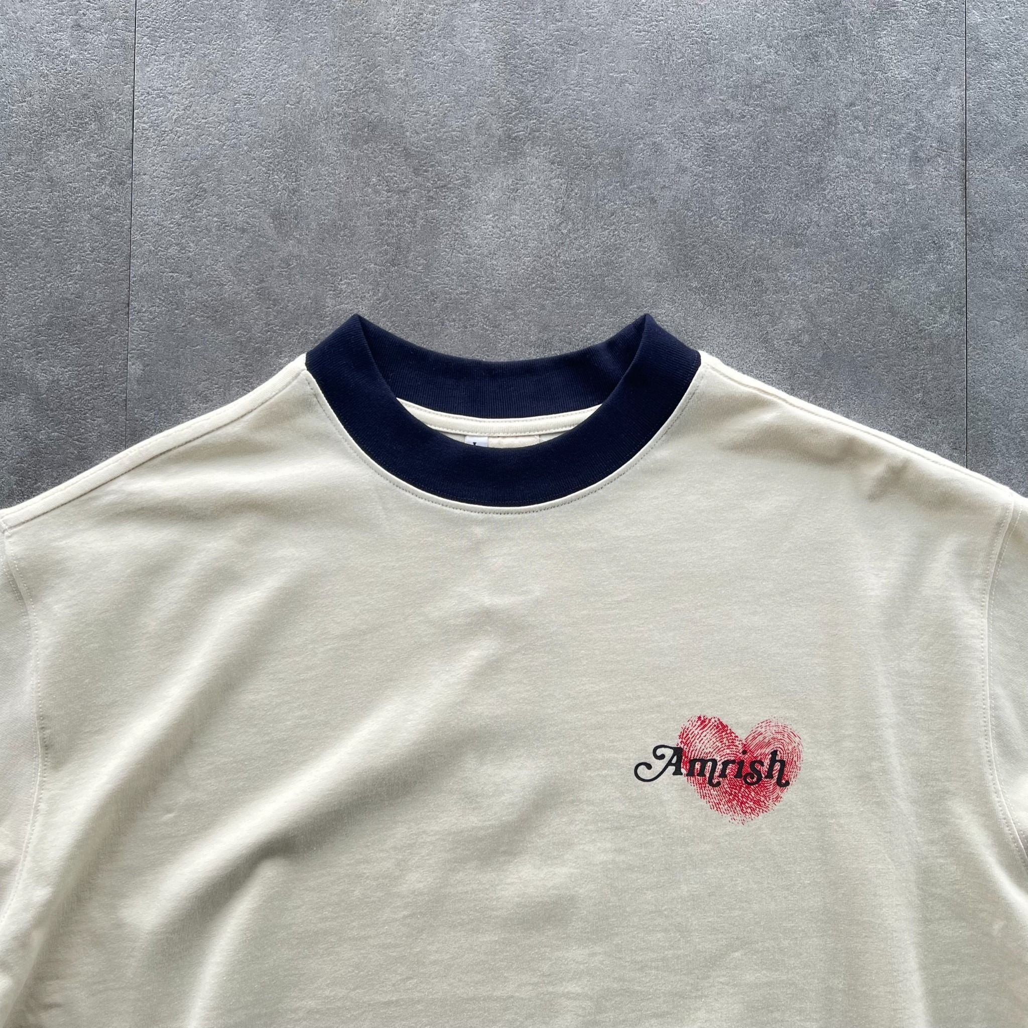 Love Heart TShirt - Coconut Milk