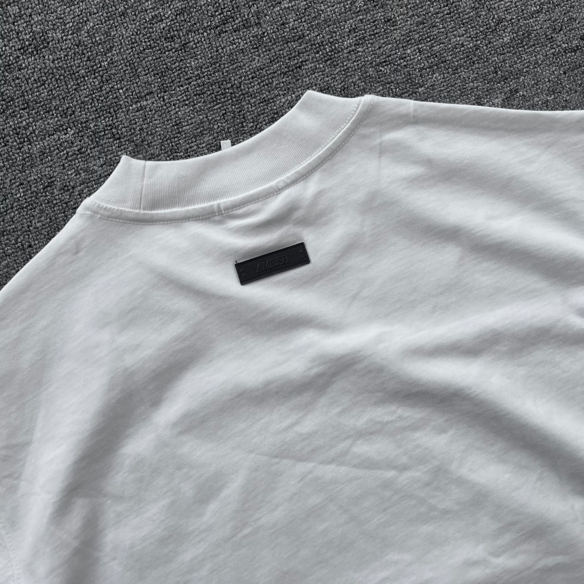Retro Car Oversize TShirt - White