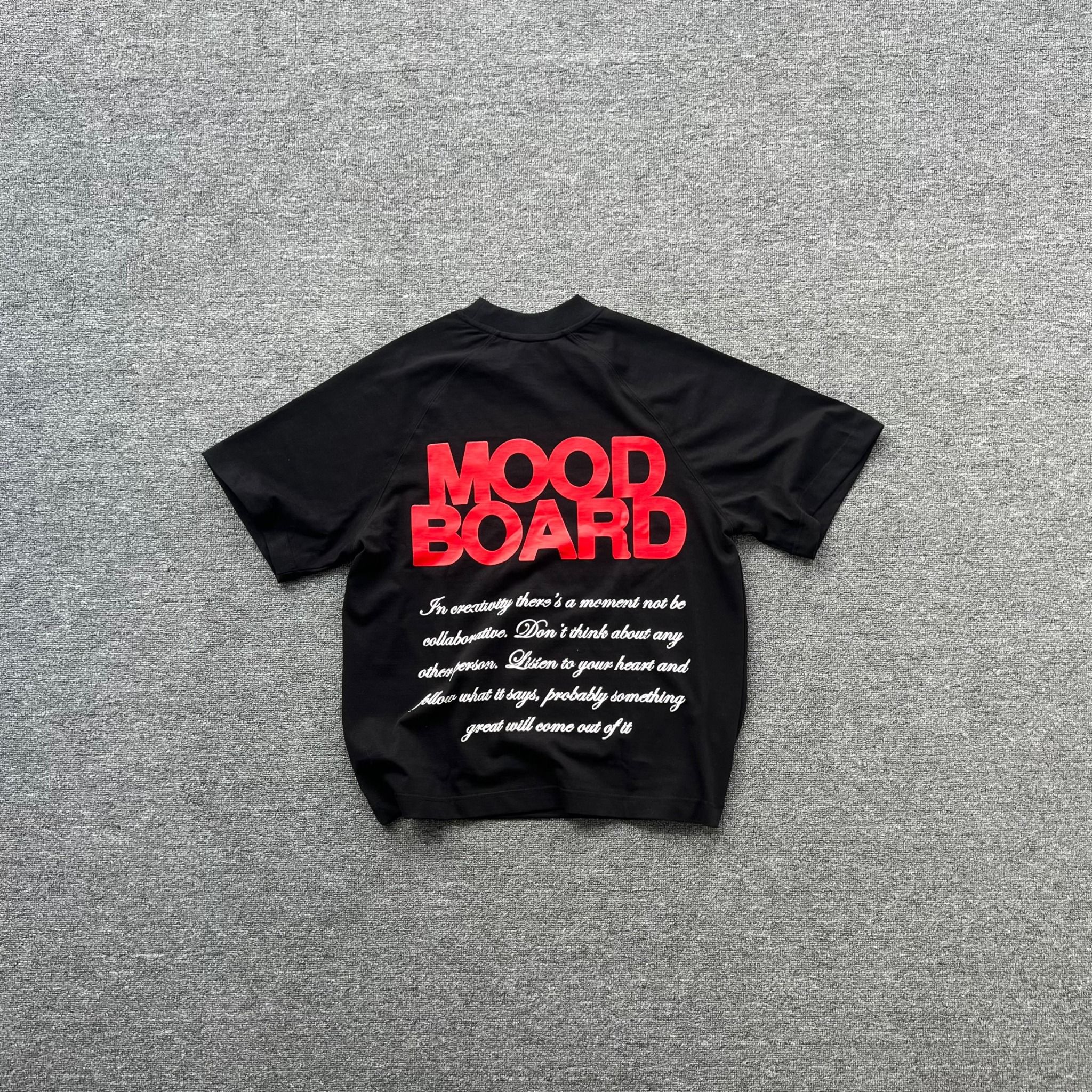 MOODBOARD Boxy Raglan TShirt - Black