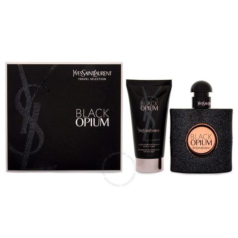  Gift Set Yves Saint Laurent Black Opium ( 50ml nước hoa và 50ml Body lotion ) 