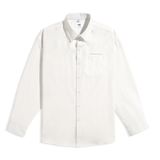 Áo Sơ Mi Tay Dài Cotton Thêu Form Oversize 2411012