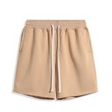 Quần Short Cotton Trơn Form Regular 2412011