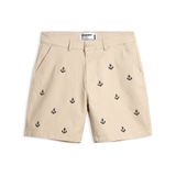 Quần Short Cotton Thêu Form Slimfit 2409002