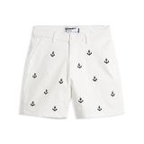 Quần Short Cotton Thêu Form Slimfit 2409002