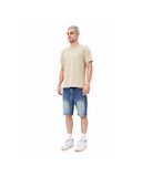 Quần Short Jean Trơn Form Regular 2307008