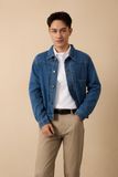Quần Jean Nam Trơn Form Regular 2402009