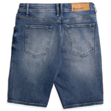 Quần Short Jean Trơn Form Regular 2307008