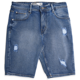 Quần Short Jean Rách Form Regular 2307013