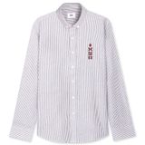 Áo Sơ Mi Nam Tay Dài Cotton Thêu form Regular 2307004