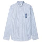 Áo Sơ Mi Nam Tay Dài Cotton Thêu form Regular 2307004