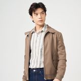 Áo Sơ Mi Tay Dài Line Cổ Chui Form Regular 2311002