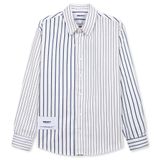 Áo Sơ Mi Nam Tay Dài Cotton Sọc 2312022