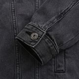 Áo Khoác Jean Nam Denim Trơn Form Regular 305C-NL