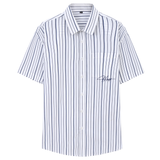 Áo Sơ Mi Nam Tay Ngắn Cotton Họa Sọc Form Slim Fit 2210059-TH