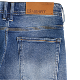 Quần Short Jean Rách Form Regular 2307006