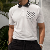 Áo Polo Nam Cotton Có Túi Form Slim Fit 2209004