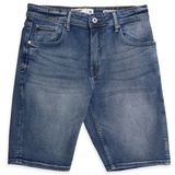 Quần Short Jean Trơn Form Regular 2307008