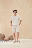 Quần Short Nam Jean Trơn Form Rgular 2402010