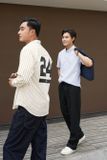 Áo Sơ Mi Nam Tay Dài Cotton Sọc 2312022