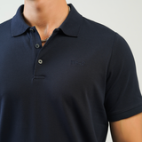 Áo Polo Nam Cotton Họa Tiết Form Slimfit 2104046
