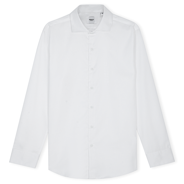 Áo Sơ Mi Tay Dài Cotton Cổ Lớn Form Slim Fit 2311027