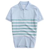 Áo Polo Nam Cotton Họa Tiết Form Slimfit 2204005-AT