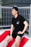 Quần Short Cotton Trơn Form Regular 2412011