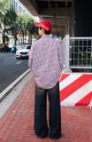 Áo Sơ Mi Tay Dài Cotton Caro Form Oversize 2311024
