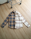 Áo Sơ Mi Tay Dài Cotton Caro Form Regular 2412002