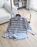 Áo Sơ Mi Tay Dài Cotton Caro Form Regular 2412003