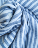 Áo Sơ Mi Tay Ngắn Linen Kẻ sọc Form Regular 2409008