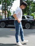 Quần Jean Nam Denim Form Slim Fit 0521