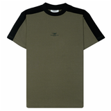 Áo Thun Nam Cotton Phối có In Form Oversize 2406002