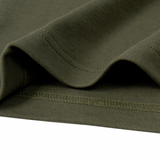 Áo Thun Nam Cotton Phối có In Form Oversize 2406002