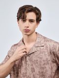 Áo Sơ Mi Tay Ngắn Cotton In Form Oversize 2409009