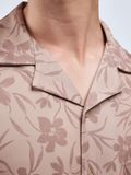 Áo Sơ Mi Tay Ngắn Cotton In Form Oversize 2409009