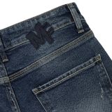 Quần Jean Nam Cotton Rách Form Regular 2305010