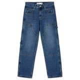 Quần Jean Nam Cotton Trơn Form Straight 2305020