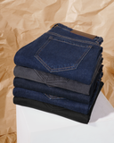 Quần Jean Nam Cotton Trơn Form Regular Fit 2309010
