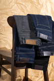 Quần Jean Nam Cotton Trơn Form Regular Fit 2309014