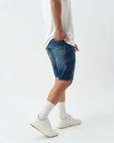 Quần Short Jean Denim Trơn Form Slimfit S411-SN
