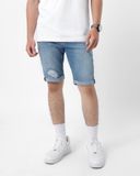 Quần Short Nam Denim Rách Form Slimfit S482-SN