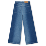Quần Jean Nam Trơn Ống Rộng Form Wide Leg 2402006
